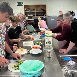 Brotbacken mit Comunity Nurse